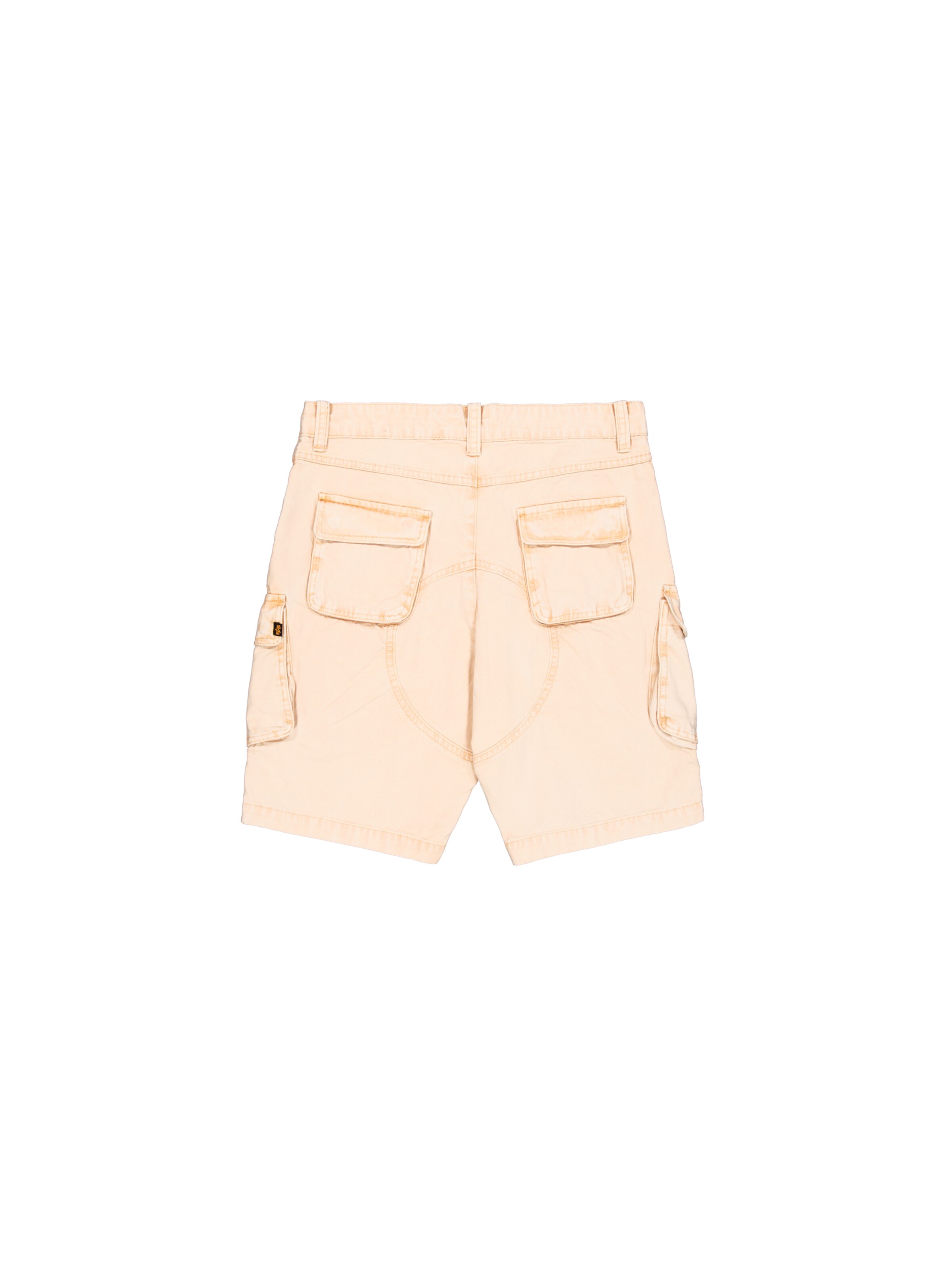 ALPHA INDUSTRIES Loosefit Cargo nadrágok - sárga