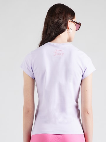 Juicy Couture Μπλουζάκι 'JUST JUICY HILTON' σε λιλά