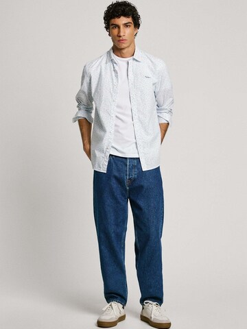 Pepe Jeans Regular Fit Hemd 'Anson' in Weiß