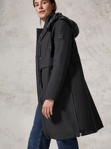 Manteau mi-saison CECIL en noir
