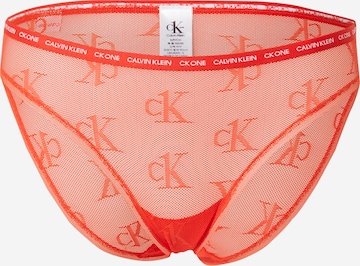 Calvin Klein Underwear Kalhotky – červená: přední strana