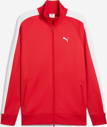 PUMA Кофта на молнии 'T7 ALWAYS ON' в Красный: спереди