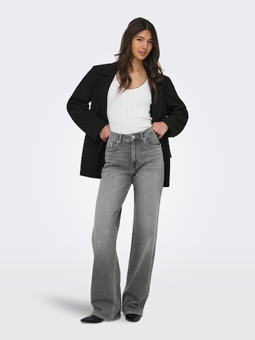 ONLY Wide leg Τζιν 'ONLJUICY' σε γκρι: μπροστά