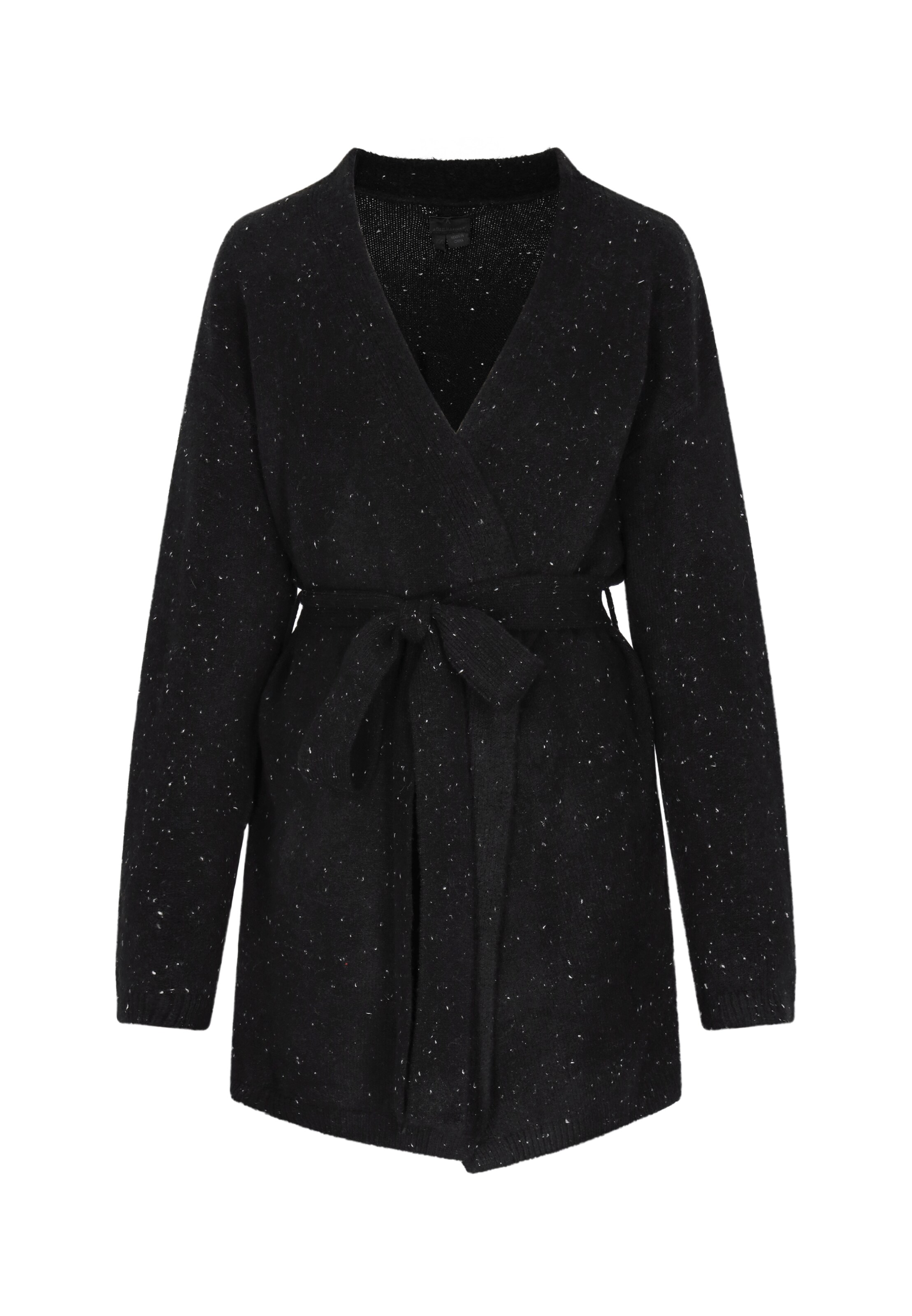 DreiMaster Klassik - Casaco de malha em preto: frente