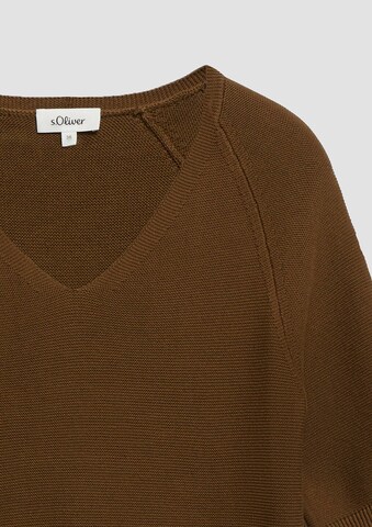s.Oliver Pullover in Braun
