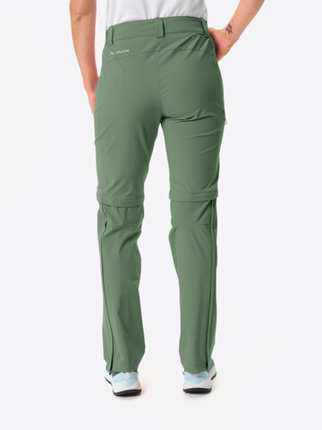 VAUDE Regular Outdoor Pants 'Farley II' in Green