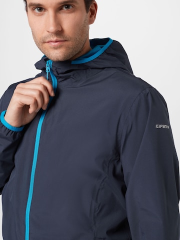 ICEPEAK Outdoorjas in Blauw