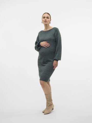 Vero Moda Maternity Gebreide jurk 'VMMLEFILE' in Groen