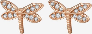 Hey Happiness - Pendientes 'Dragon Whisper' en oro: frente