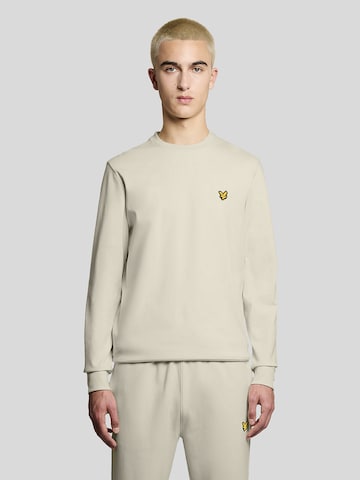 Sweat-shirt Lyle & Scott en gris : devant