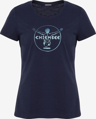 CHIEMSEE T-Shirt in blaumeliert, Produktansicht