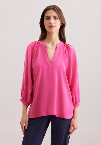 SEIDENSTICKER Blouse 'Schwarze Rose' in Roze: voorkant