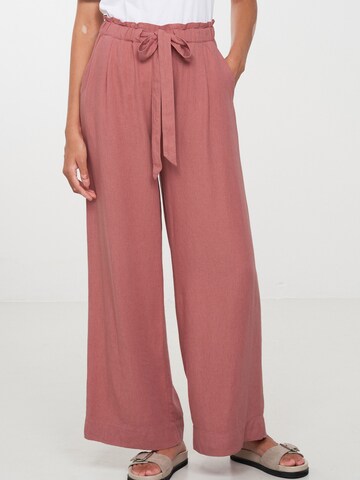 Loosefit Pantalon 'Pandina' recolution en rose : devant