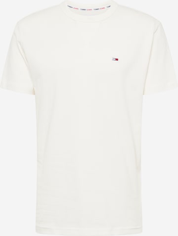 T-Shirt Tommy Jeans en blanc : devant