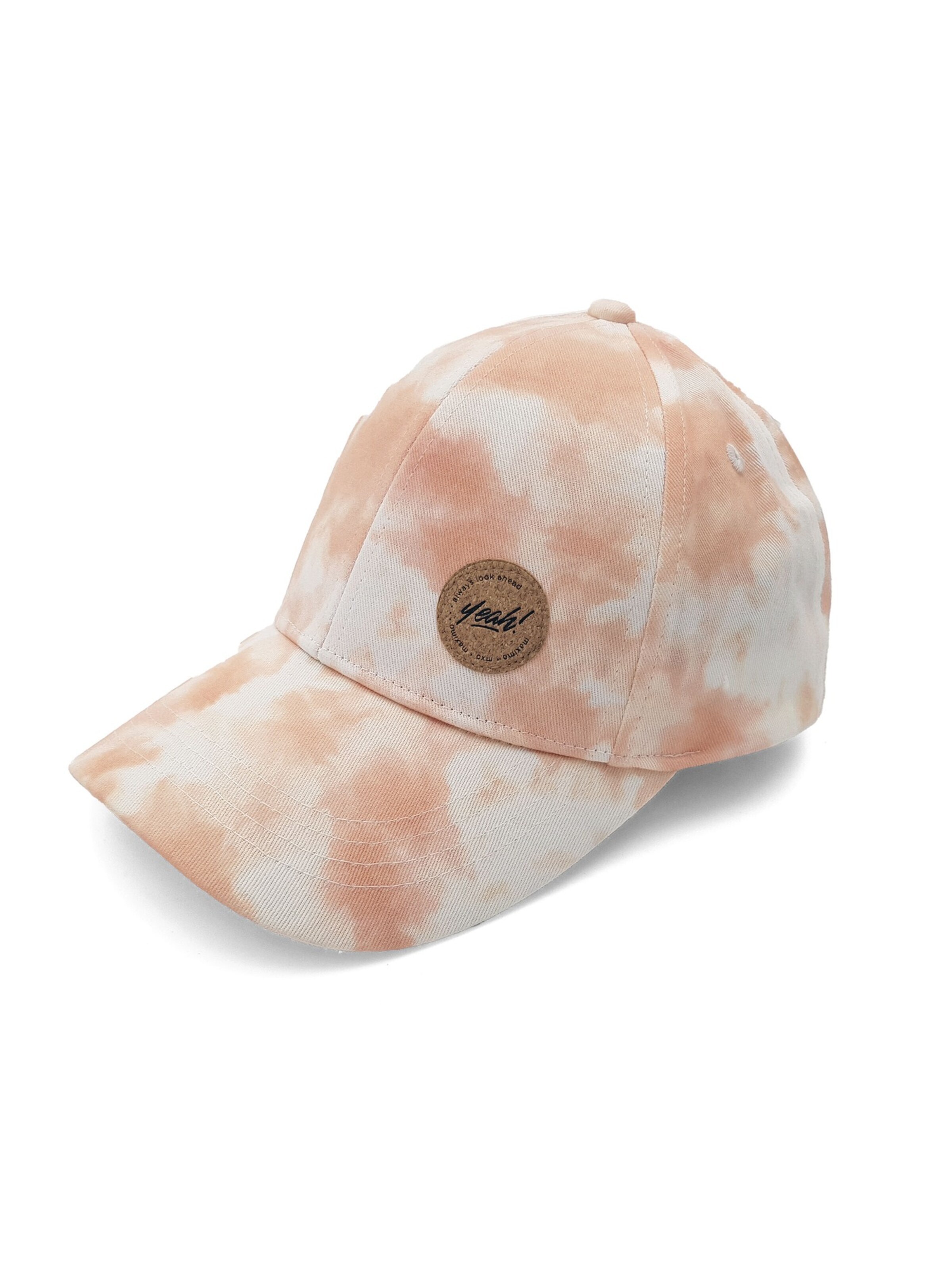 MAXIMO Hut 'KIDS-Cap, Batik, Klettverschluß'‌‌‌‌‌‌‌‌‌ in Orange: Vorderseite