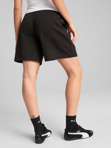 PUMA Loosefit Sportbyxa 'WARDROBE ESS' i svart