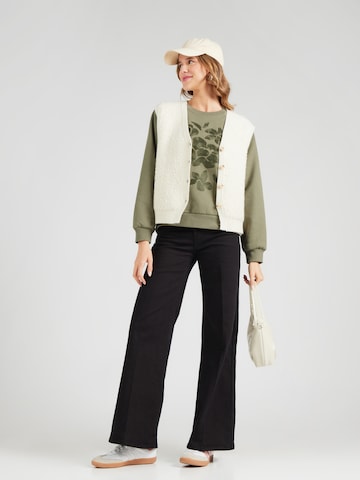 UNITED COLORS OF BENETTON - Sweatshirt em verde