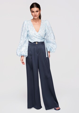 Ombre Blouse in Blue