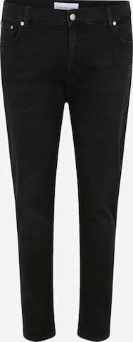 Calvin Klein Jeans Plus Džíny – černá: přední strana