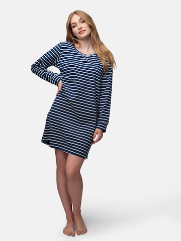 greenjama Nachthemd in Blau