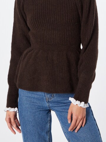 River Island Pullover in Braun