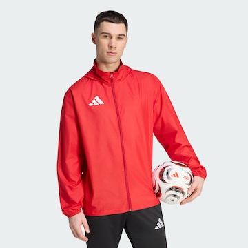 ADIDAS PERFORMANCE - Casaco deportivo 'Entrada26' em vermelho: frente