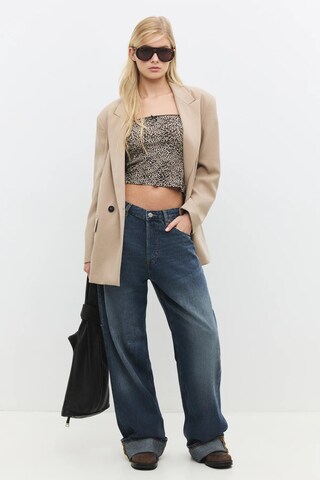 No Matter What Top in Brown: front