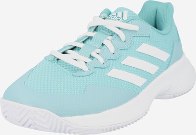 ADIDAS PERFORMANCE Sportssko 'Gamecourt' i aqua / hvit, Produktvisning