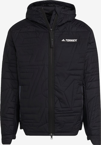 ADIDAS TERREX Outdoorjacke 'Myshelter' in Schwarz: predná strana