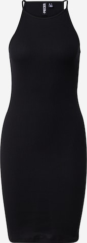 PIECES فستان صيفي 'Ostina' بلون أسود: الأمام