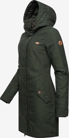 Ragwear Функционално палто 'Jannisa' в зелено