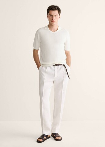 MANGO MAN Sweater 'Gobi' in White