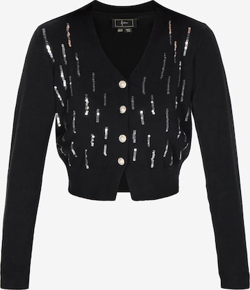 faina Knit cardigan in Black: front