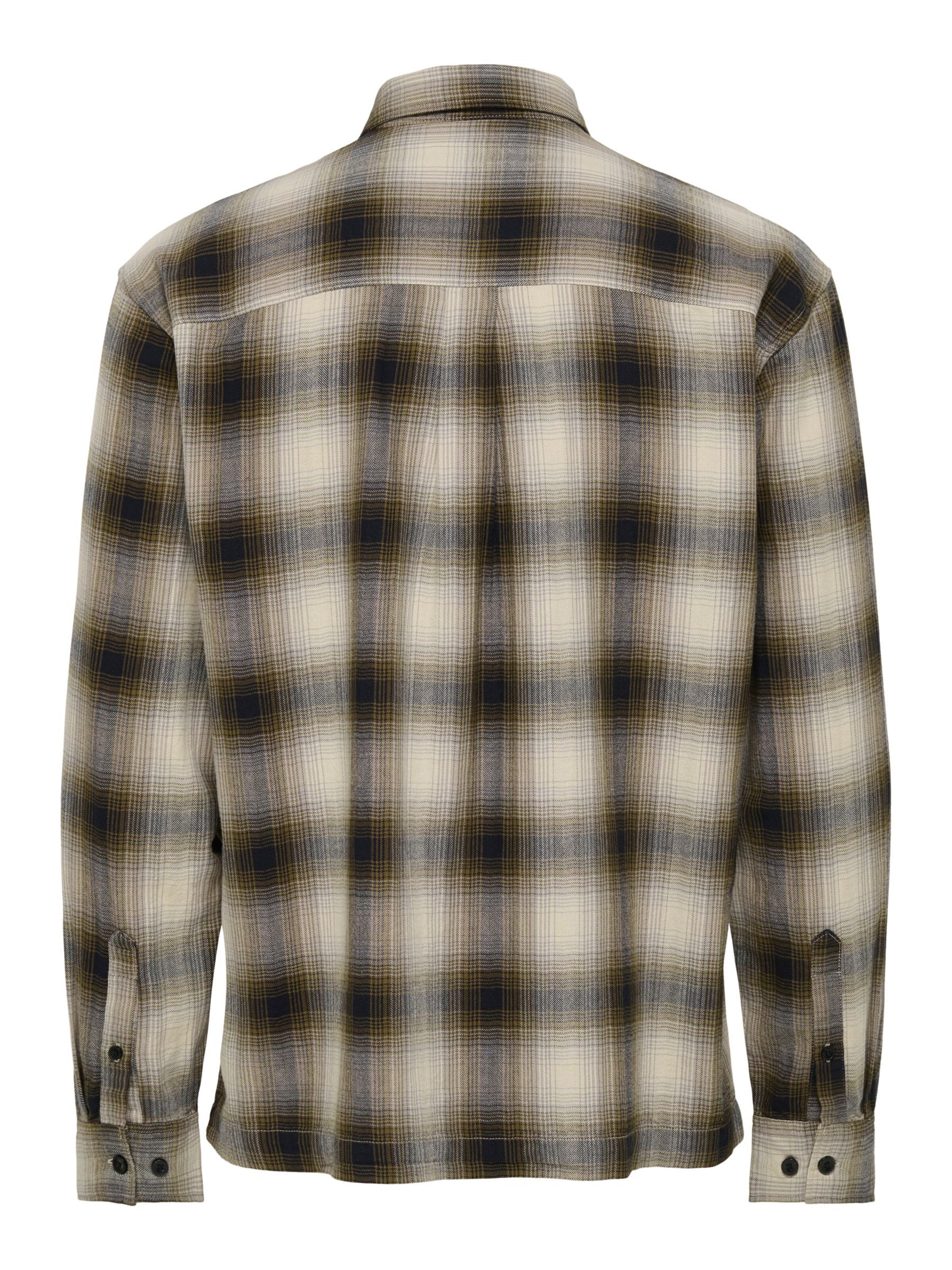 Only & Sons - Ajuste regular Camisa 'ONSKosta' en marrón