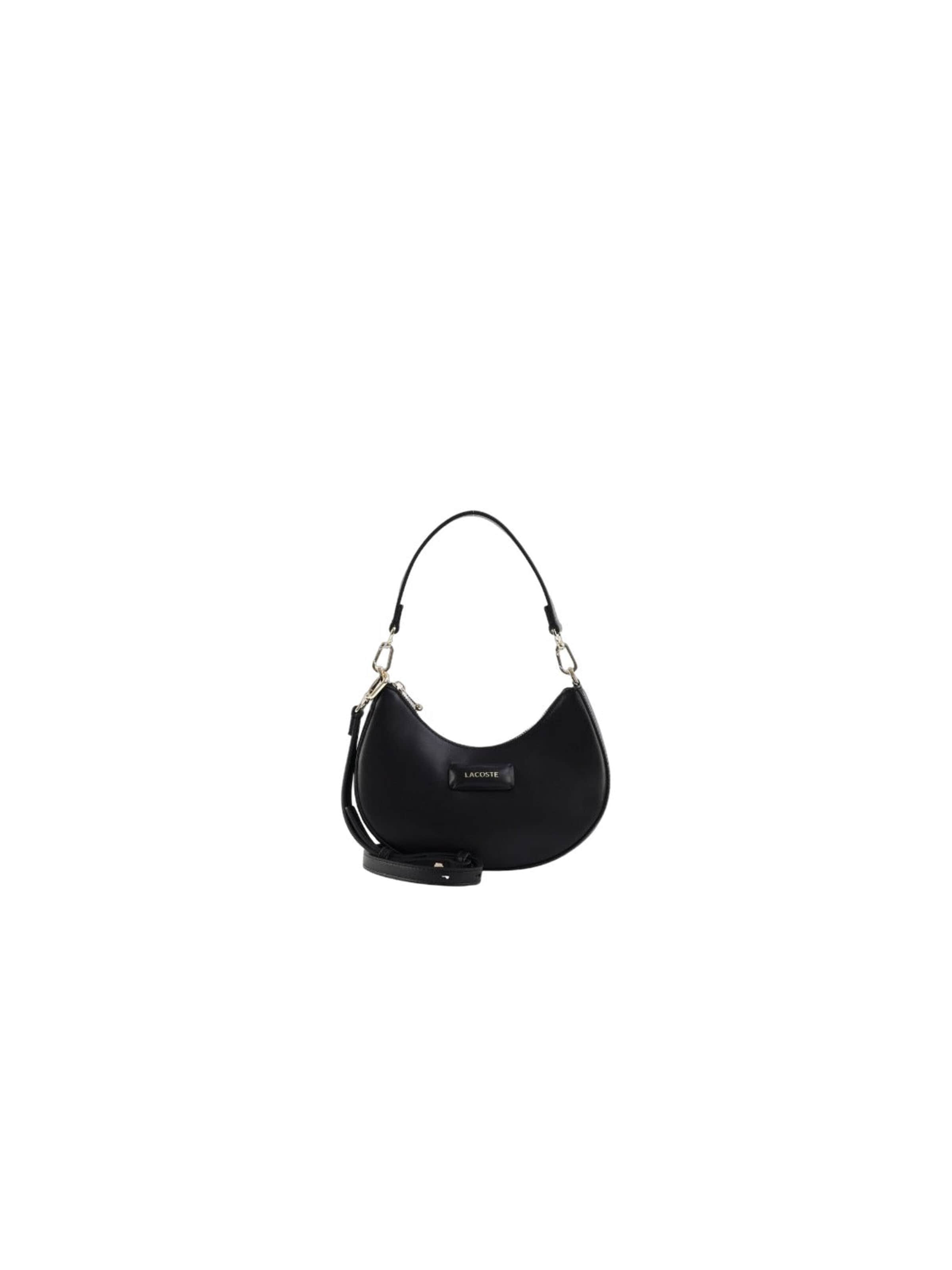 LACOSTE Schultertasche 'Casual'‌‌‌‌ in Schwarz: Vorderseite