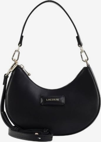 LACOSTE - Bolso de hombro 'Casual' en negro: frente