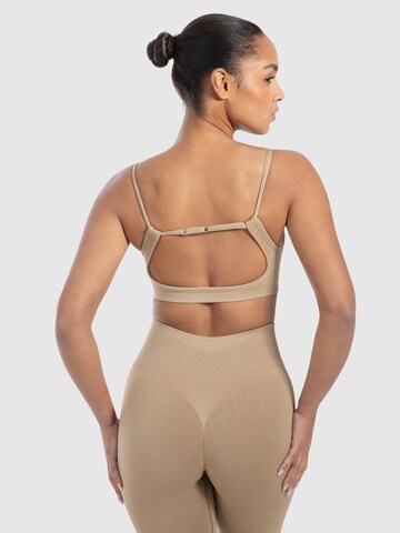 Smilodox Sports top ' Nesa ' in Brown
