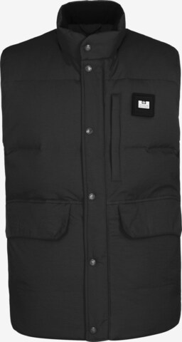 Weekend Offender Bodywarmer 'Japiur' in Zwart: voorkant