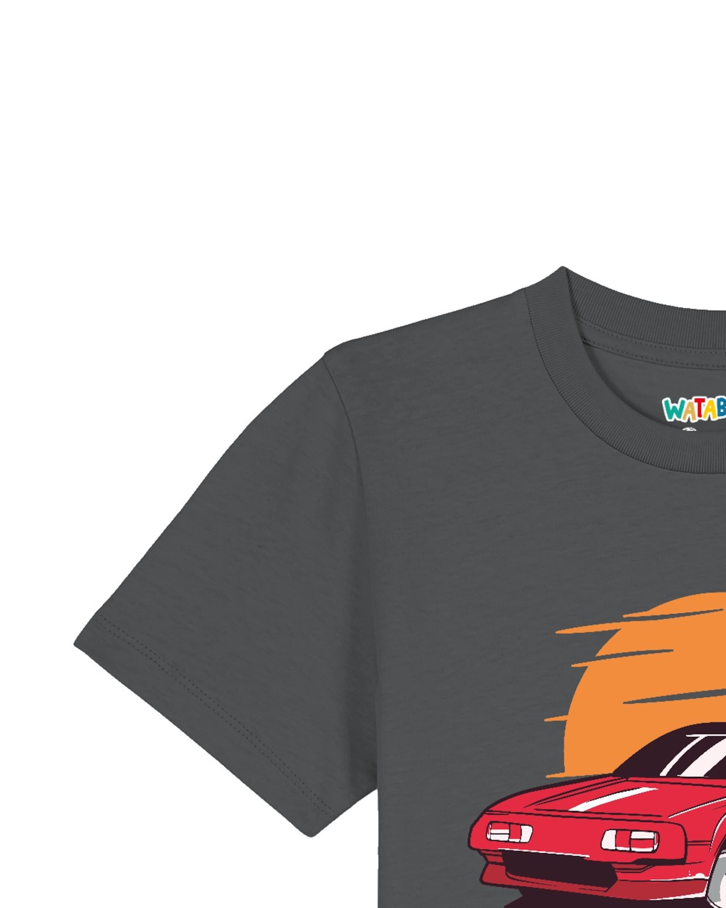 T-Shirt 'Sport Car' watabout.kids en gris