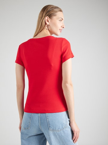 Tommy Jeans Skjorte 'Essential' i rød