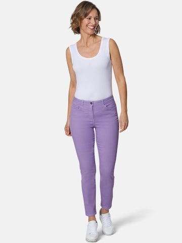 Coupe slim Jean Goldner en violet