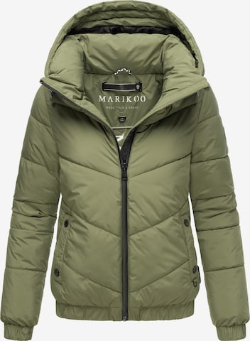 Veste d’hiver 'Nayanaa XVI' MARIKOO en vert : devant