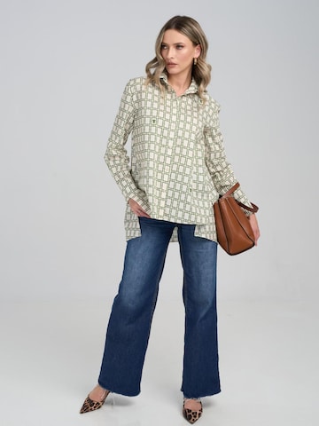 Couture de Marie Oversize t-shirt 'Petra' i beige