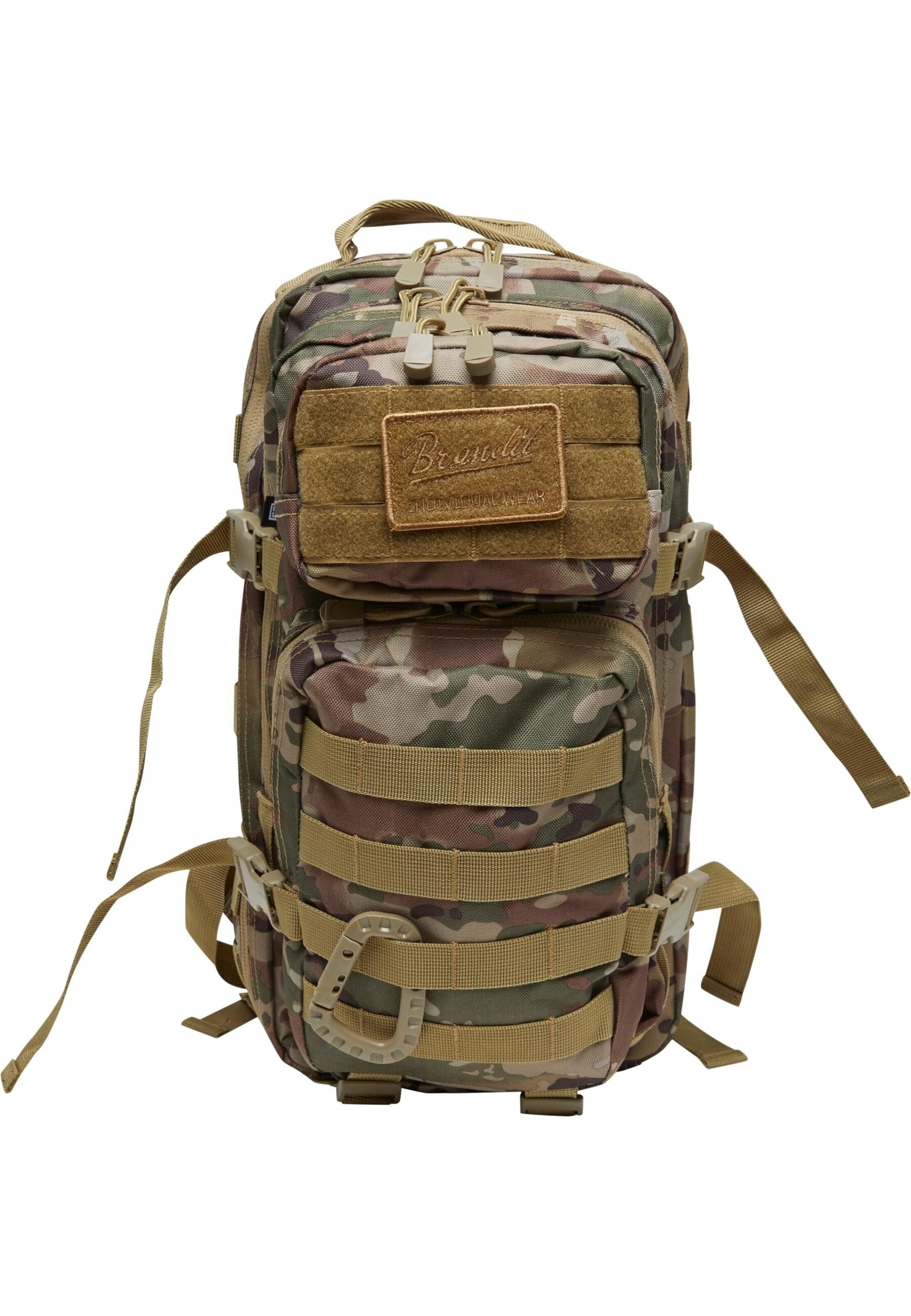 Brandit Backpack 'US Assault' in Mixed colours: front