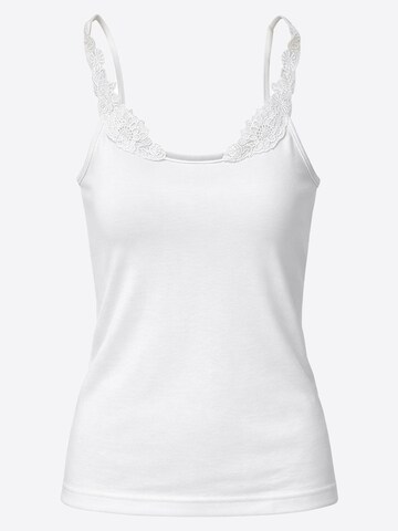 Haasis Bodywear Undershirt 'Spitze' in White