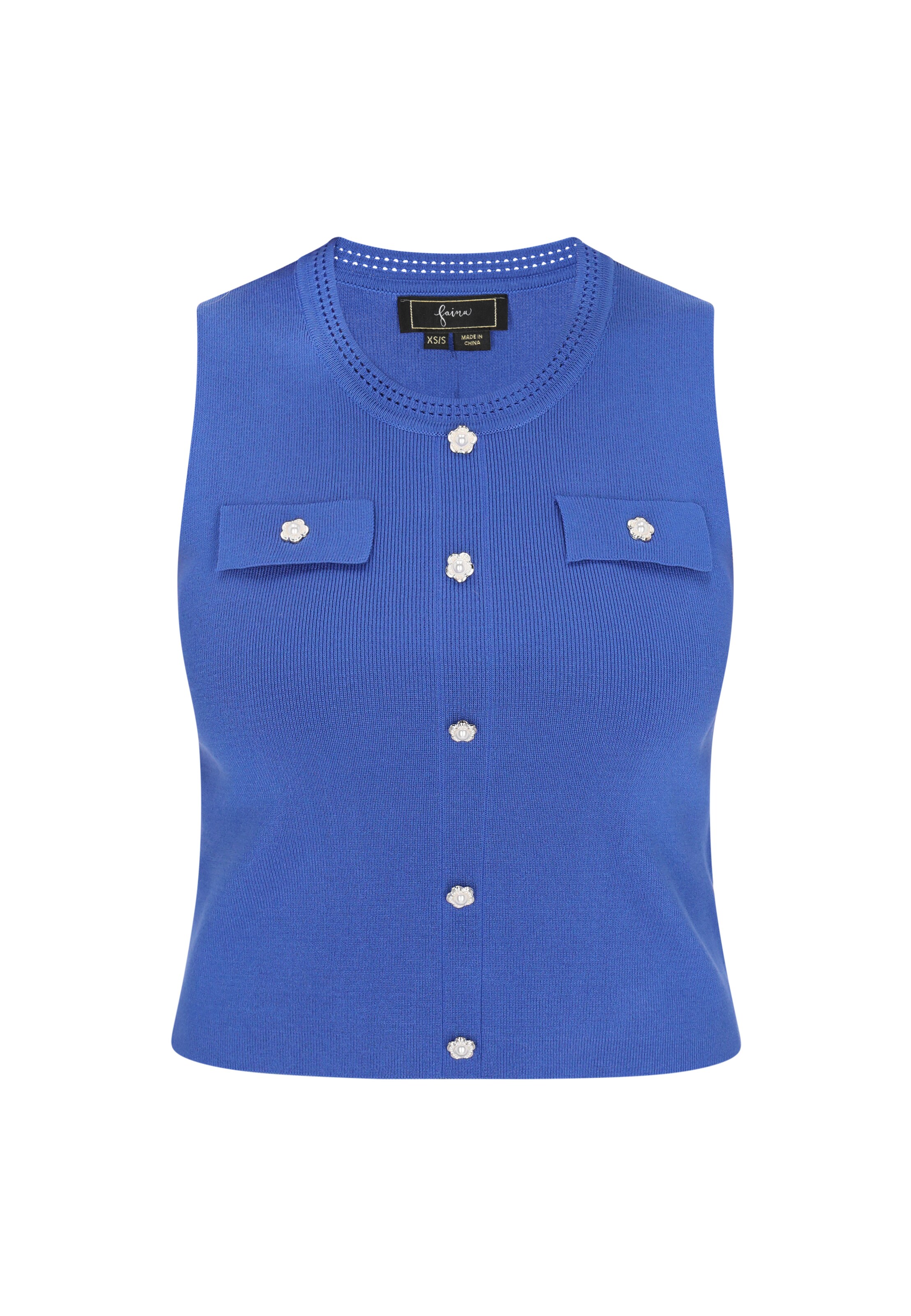 zils faina Adīts topiņš 'Fashion Look': no priekšpuses