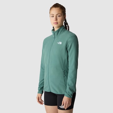 THE NORTH FACE Athletic Fleece Jacket '100 Glacier' in Green: front