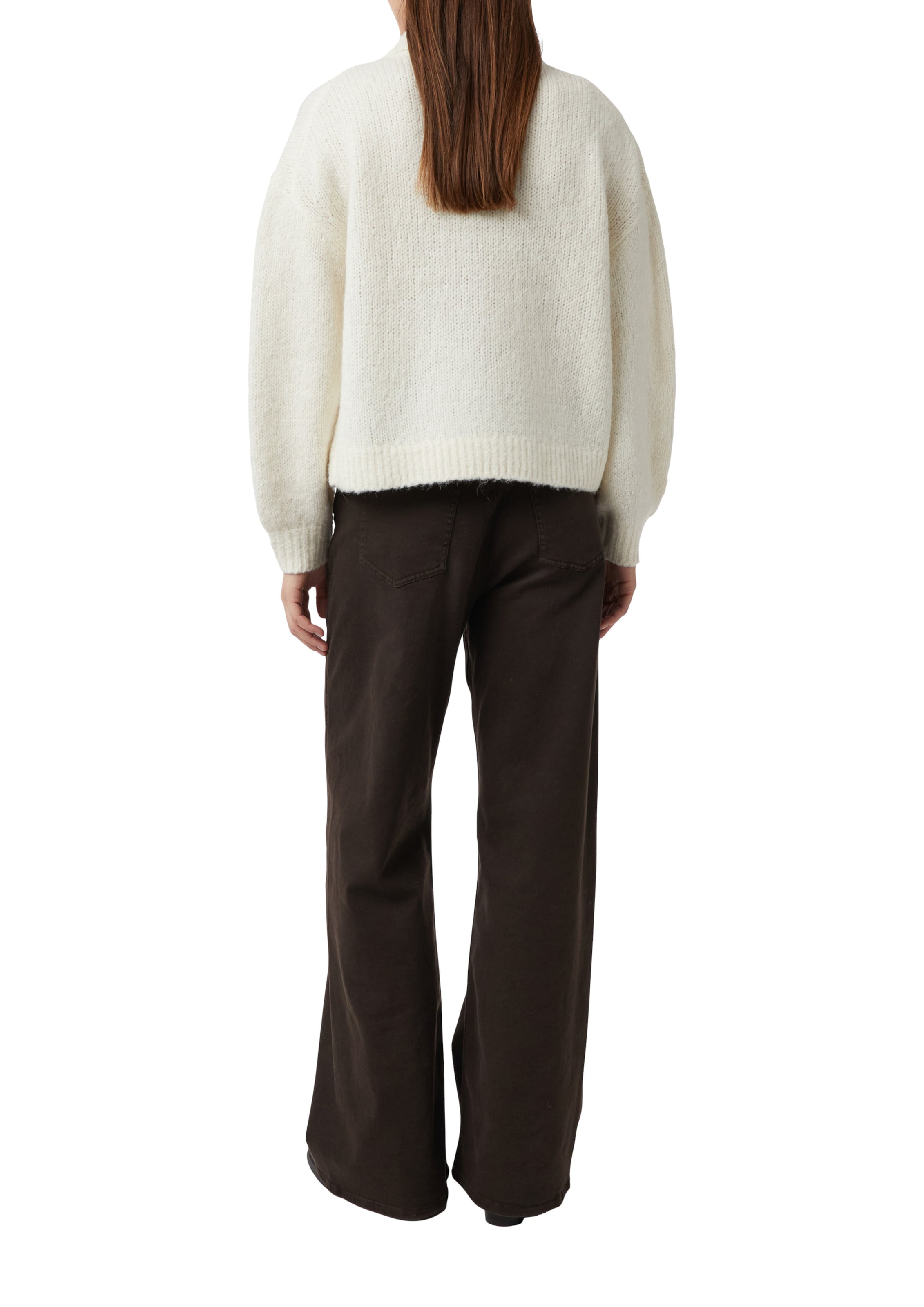 Geacă tricotată de la COMMA pe bej