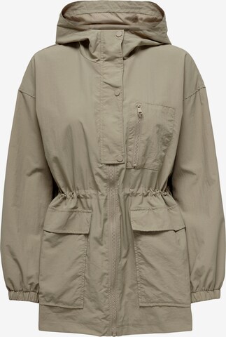 Parka mi-saison 'Nelly' ONLY en beige : devant