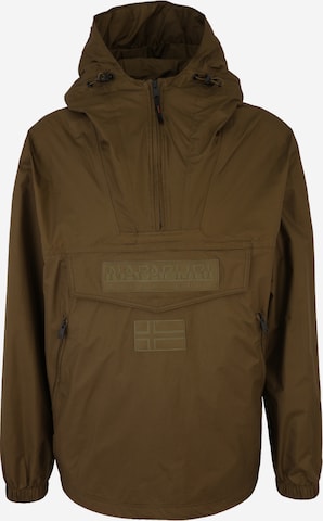 NAPAPIJRI Between-Season Jacket in Green: front